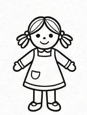 a girl with a hand in her hand.webp